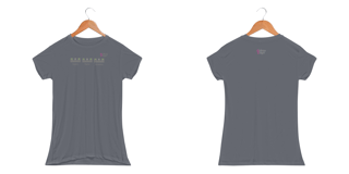 Nome do produto Inspire, Expire Divamente Dry Fit baby look