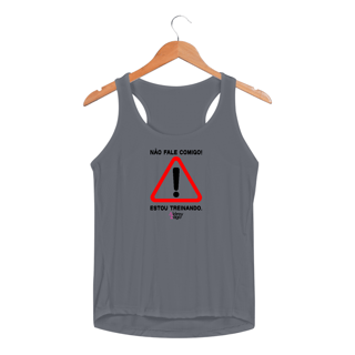 Nome do produto Estou Treinando Regata Dry Fit  Fem 