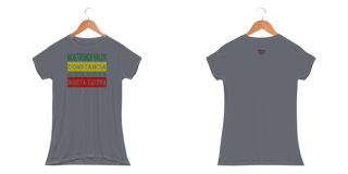 Nome do produto Injusta Guerra Dry Fit Baby Look