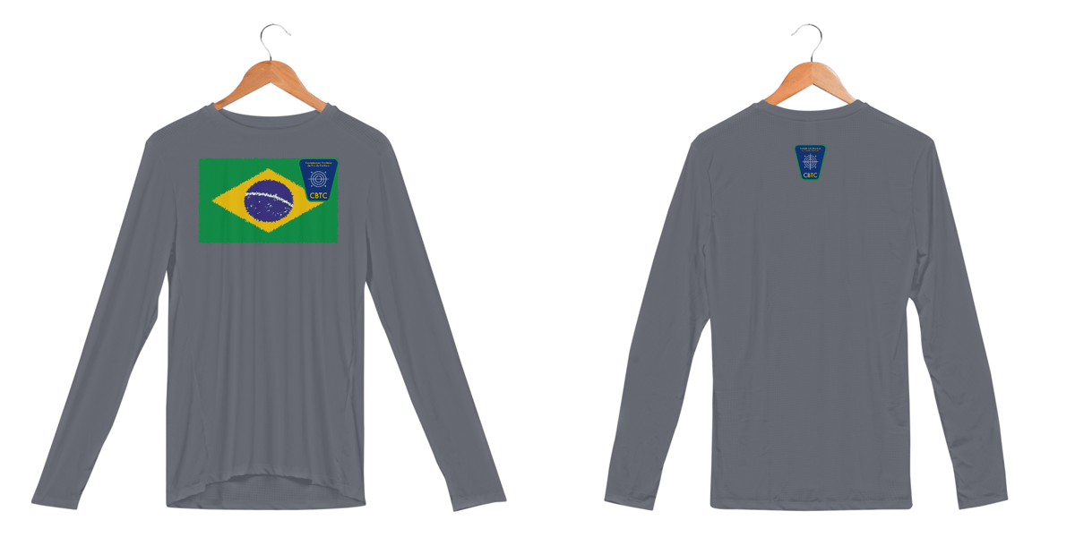 Nome do produto: Dry Fit Manga Longa Brasil CBTC