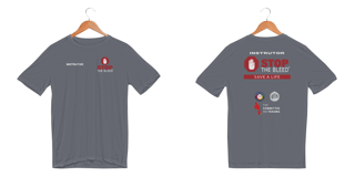 Nome do produto Instrutor Stop The Bleed Dry Fit Coloridas