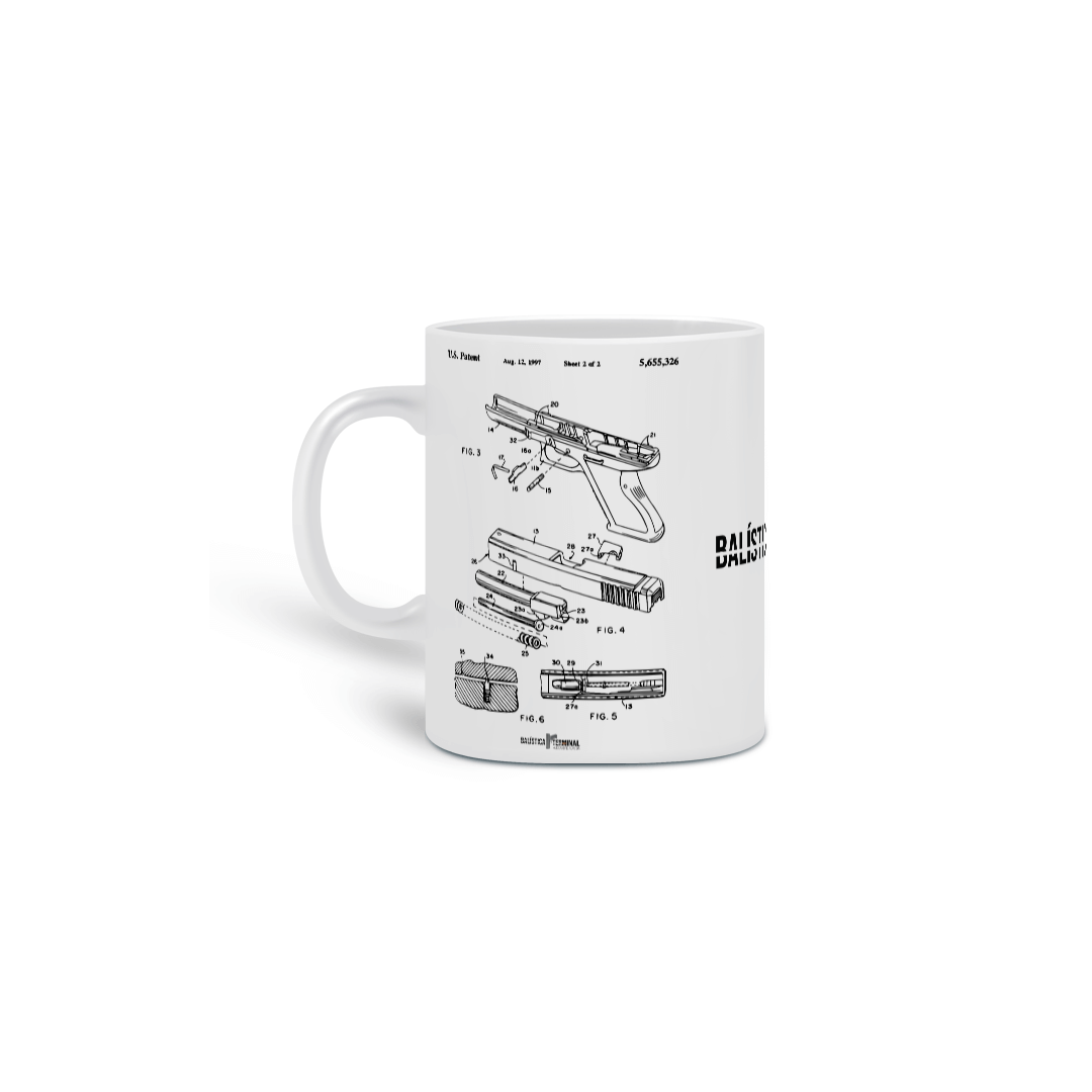 Nome do produto: Caneca Projeto Balística Terminal 
