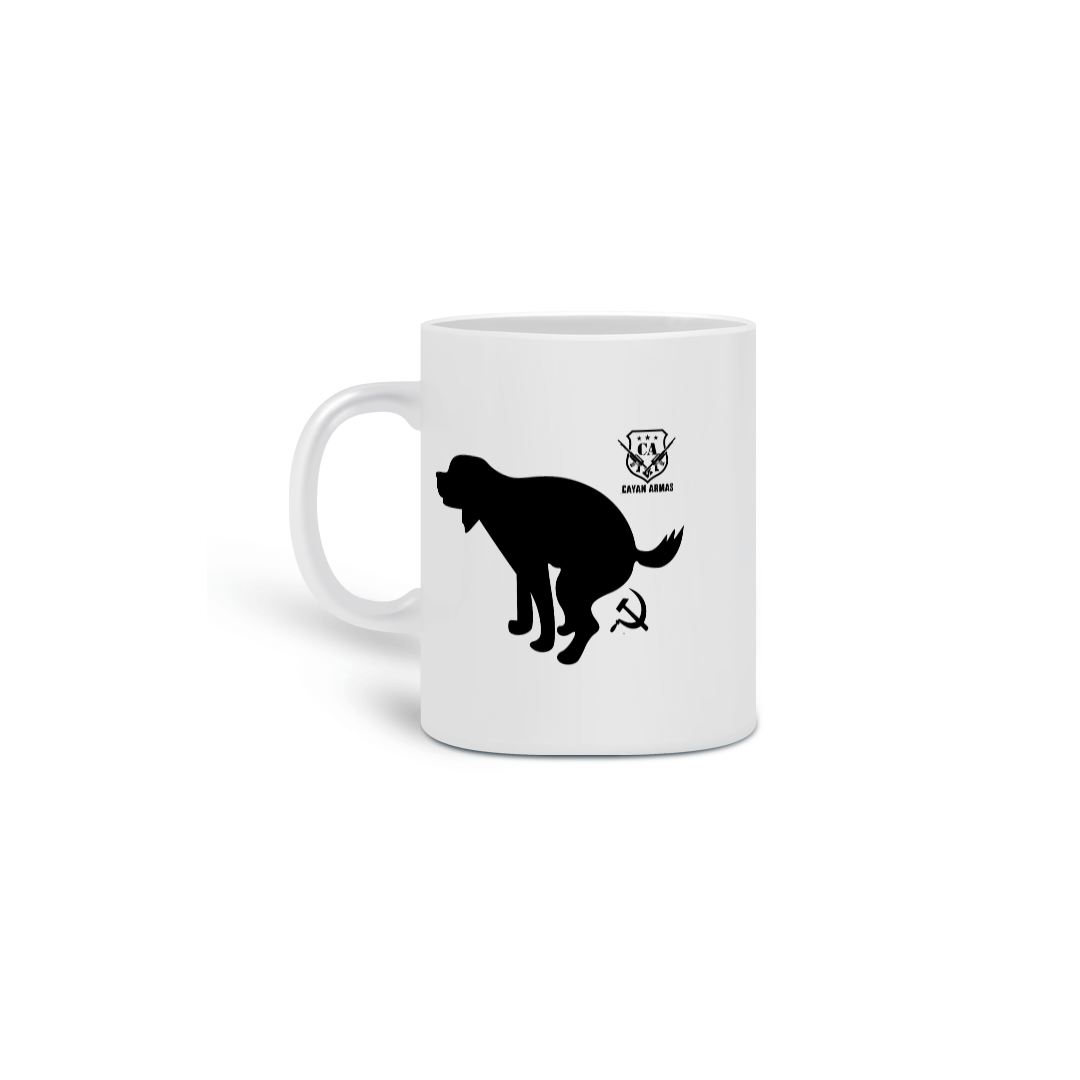 Nome do produto: Caneca Doguinho Anti Cayan Armas