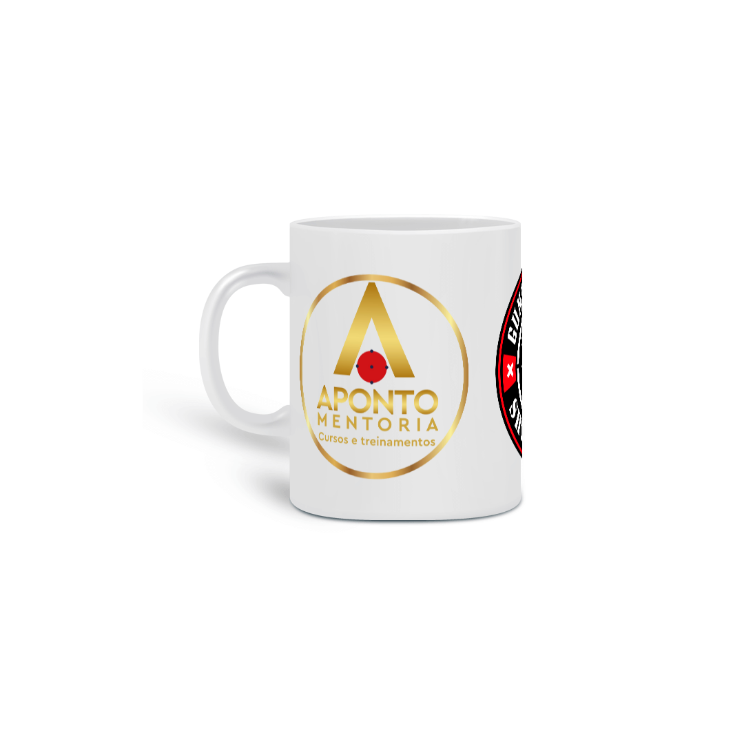 Nome do produto: Caneca Aponto Mentoria - Guns N\' Shot