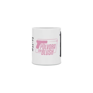 Nome do produto Caneca Muito Jovem Brenda Provesi Pólvora com Blush