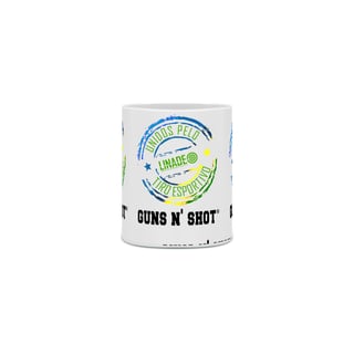 Nome do produto Caneca Linade Guns N' Shot Unidos pelo Tiro Esportivo
