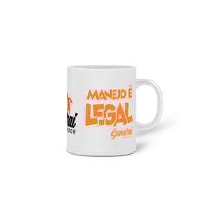 Nome do produto Caneca Manejo é legal Samurai Caçador