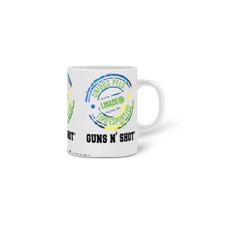 Nome do produto Caneca Linade Guns N' Shot Unidos pelo Tiro Esportivo