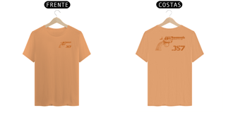 Nome do produto Single Action 357 Pólvora e Mato Camiseta Estonada