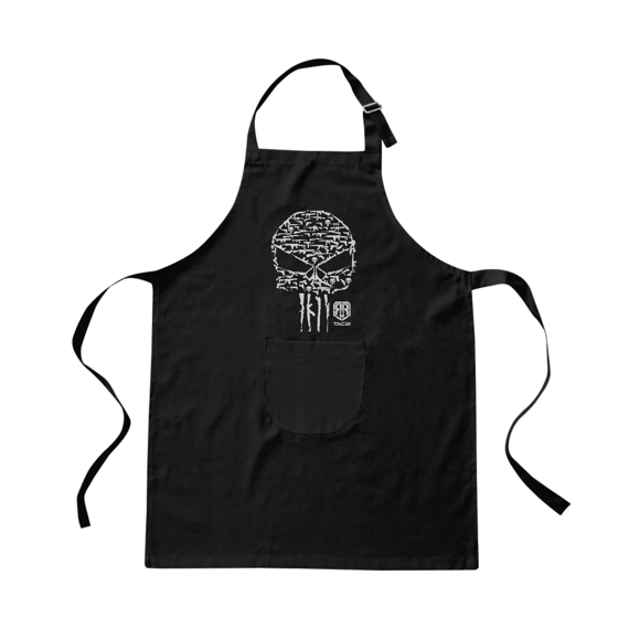 Avental Skull Guns TAC