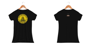Nome do produto Don't Tread Rústico Dry Fit Baby Look