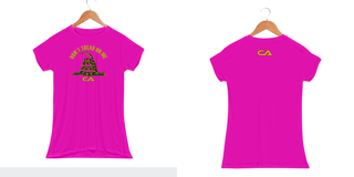 Nome do produto Don't Tread CA Dry Fit Baby Look