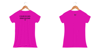 Nome do produto Os teus medos Dry Fit baby look