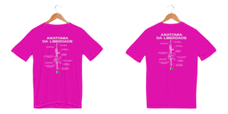 Nome do produto Anatomia da Liberdade Coloridas Dry Fit BoyShooterBrasil
