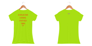 Nome do produto Os Detalhes Dry Fit Baby Look
