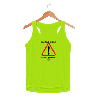 Nome do produto Estou Treinando Regata Dry Fit  Fem 