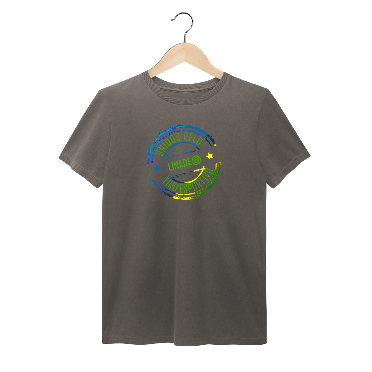 Camiseta Estonada Unidos pelo Tiro Esportivo Linade
