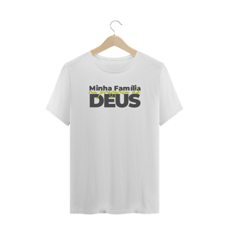 Nome do produto Minha família na presença de Deus - Plus Size