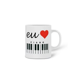 Nome do produto Caneca Eu Amo Piano