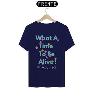 Nome do produtoCamiseta Fall Out Boy - What A Time