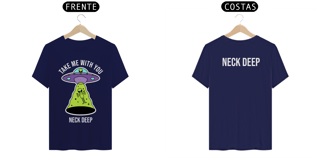 Nome do produtoCamiseta Neck Deep - Take Me With You
