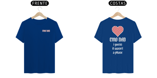 Nome do produtoCamiseta Emo Dad - Heart