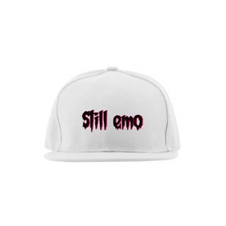 Nome do produtoBoné aba curva - Still Emo (branco)