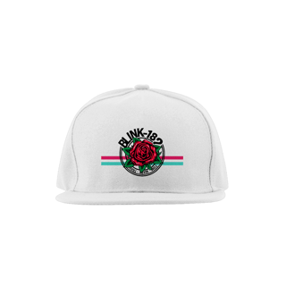 Nome do produtoBoné Aba Curva  blink-182 - White