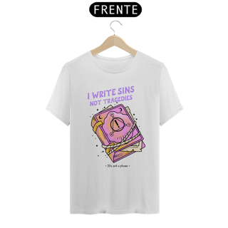 Nome do produtoCamiseta Panic! At Disco - I Write Sins Not Tragedies
