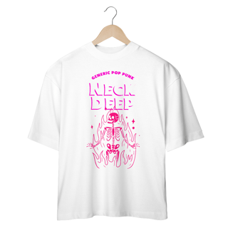 Nome do produtoCamiseta Oversized Neck Deep - Pop Punk Skull