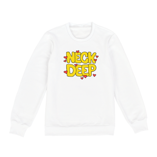 Nome do produtoMoletom Neck Deep - Yellow Logo