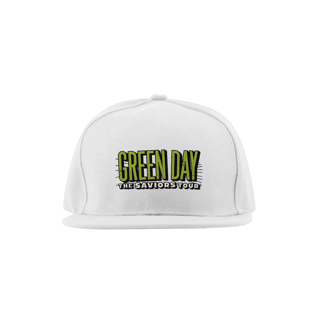 Nome do produtoBoné Aba Curva Green Day - Saviors Tour