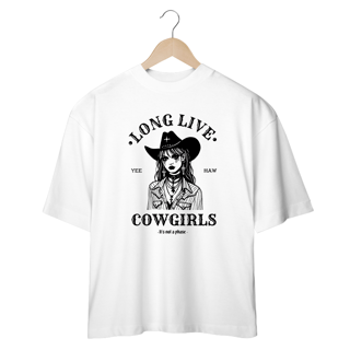 Nome do produtoCamiseta Oversized - Long Live Cowgirl