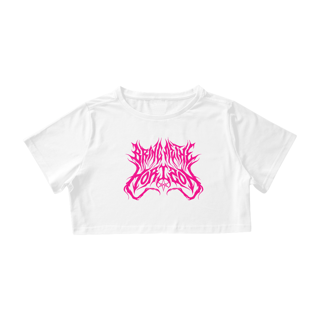 Nome do produtoCropped Bring Me The Horizon - Logo in pink