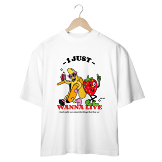 Nome do produtoCamiseta Oversized Good Charlotte - I just wanna live