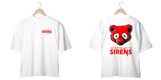 Nome do produtoCamiseta Oversized Sleeping with Sirens - Red Bear