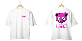 Nome do produtoCamiseta Oversized Sleeping With Sirens - Pink Bear
