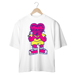 Nome do produtoCamiseta Oversized Mom Jeans. - Heart