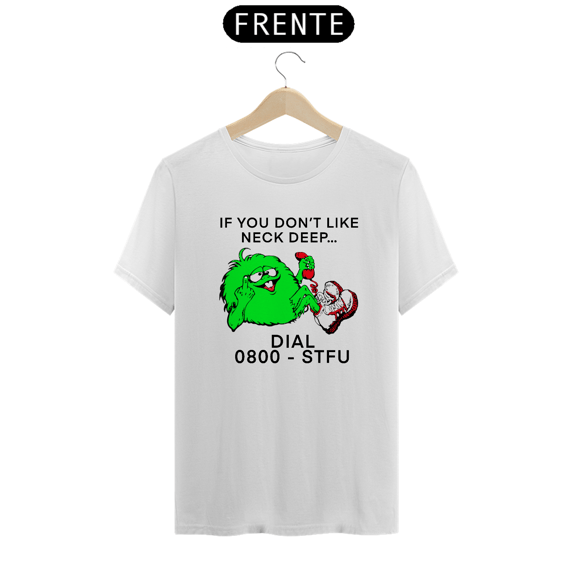 Camiseta Neck Deep - 0800 STFU