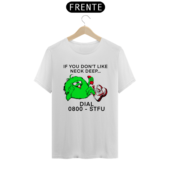 Camiseta Neck Deep - 0800 STFU - T-shirt Quality