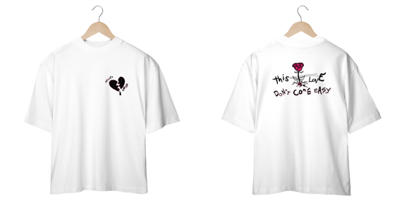 Camiseta Hearts Break - Its Not a Phase