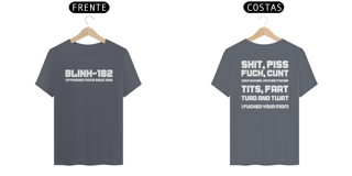 Nome do produtoCamiseta Offending Moms Since 1992 - blink-182  (unissex)