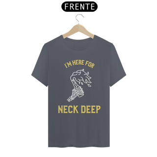 Nome do produtoCamiseta Neck Deep - Here for Neck Deep