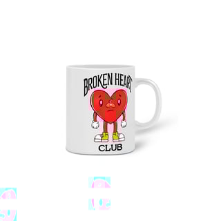 Nome do produtoCaneca Broken Heart Club