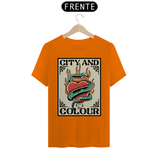 Nome do produtoCamiseta City And Colour - SnakeLove