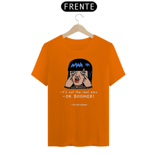 Nome do produtoCamiseta not the real emo