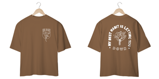 Nome do produtoCamiseta Oversized The Maine - My Best Habit