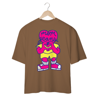 Nome do produtoCamiseta Oversized Mom Jeans. - Heart
