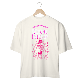 Nome do produtoCamiseta Oversized Neck Deep - Pop Punk Skull