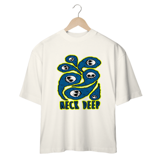 Nome do produtoCamiseta Oversized Neck Deep - Ghosts